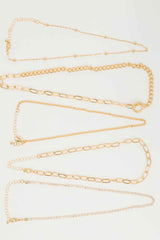 Golden Hour Links Everyday Set in Gold