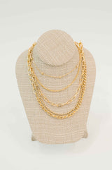 Golden Hour Links Everyday Set in Gold