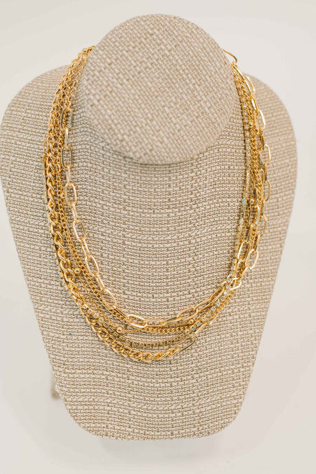 Golden Hour Links Everyday Set in Gold