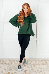 Good Things Are Coming V-Neck Top in Green - Liarian Unlimited Boutique