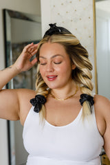 Set de rizado sin calor Got Your Back en negro