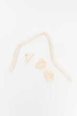 Set de rizado sin calor Got Your Back en color champán