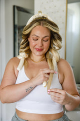 Set de rizado sin calor Got Your Back en color champán