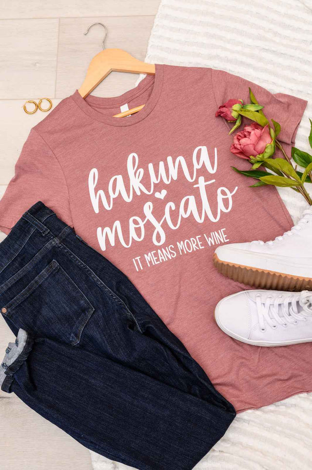 Hakuna Moscato Graphic Tee - Liarian Unlimited Boutique
