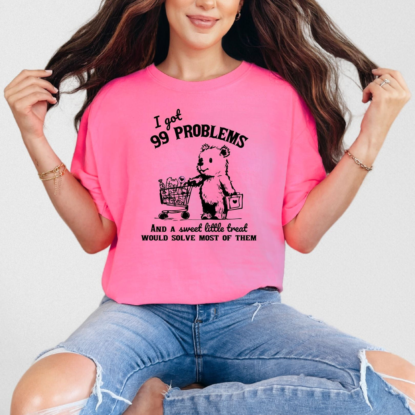 Camiseta gráfica 99 Problemas