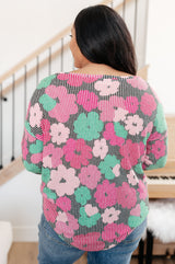 Group Chat Floral Top - Liarian Unlimited Boutique