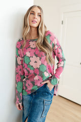 Group Chat Floral Top - Liarian Unlimited Boutique