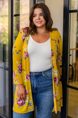 Grow As You Go Floral Cardigan - Liarian Unlimited Boutique