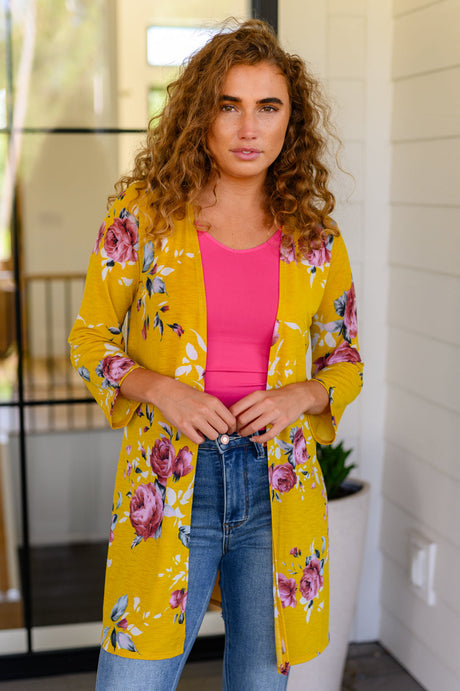 Grow As You Go Floral Cardigan - Liarian Unlimited Boutique