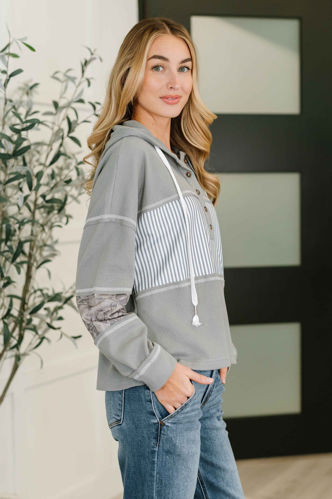 Hang Onto This Feeling Color Block Pullover
