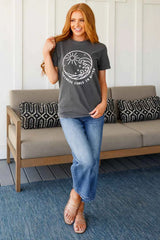 Happiness Comes in Waves Tee