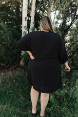 Vestido bordado floral "Me alegra verte"