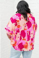 Blusa relajada Hazy Cosmic Jive