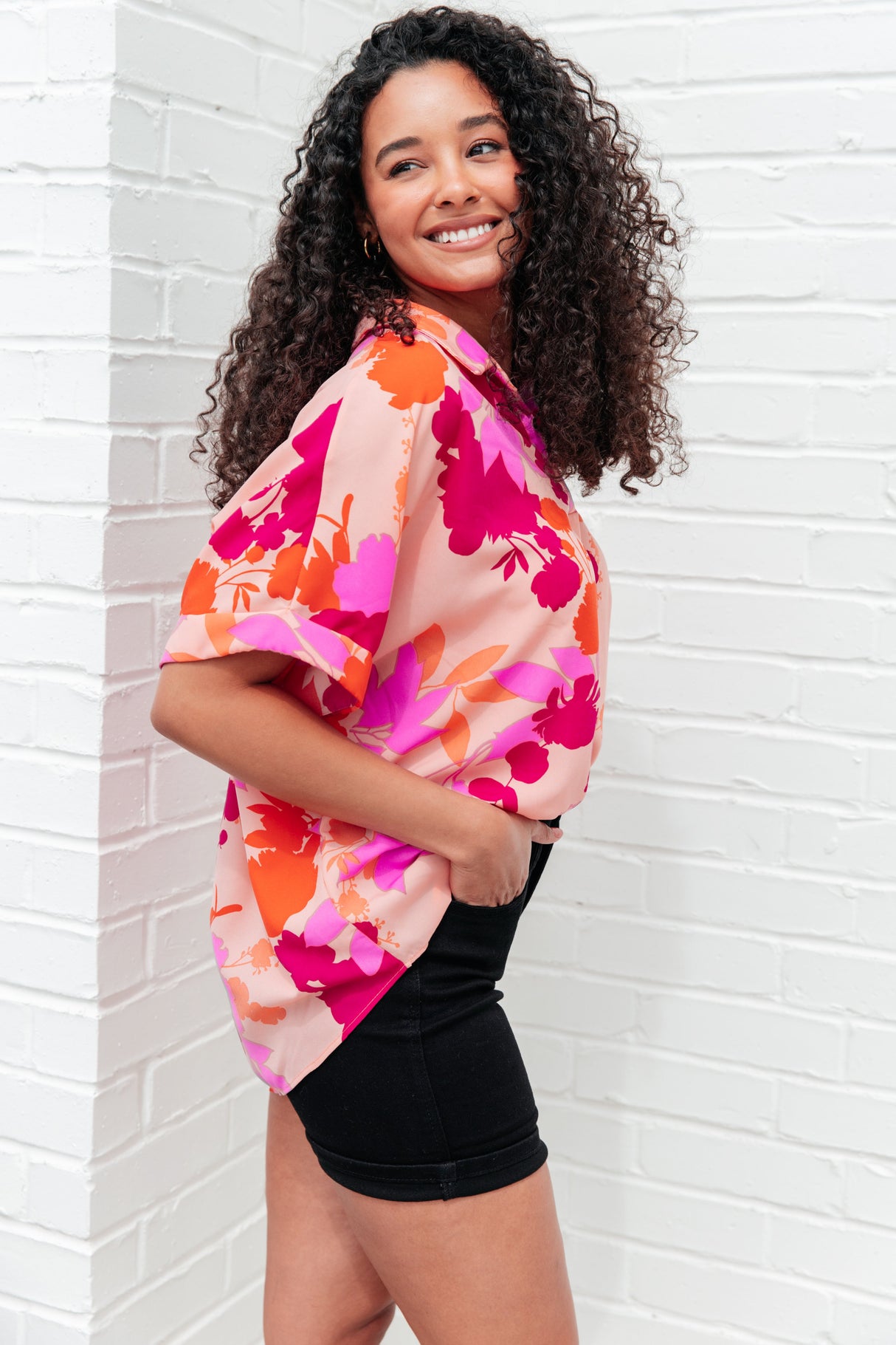 Blusa relajada Hazy Cosmic Jive