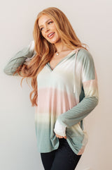 Hazy Horizon Ombre Hoodie - Liarian Unlimited Boutique