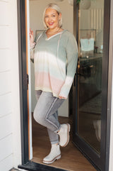 Hazy Horizon Ombre Hoodie - Liarian Unlimited Boutique