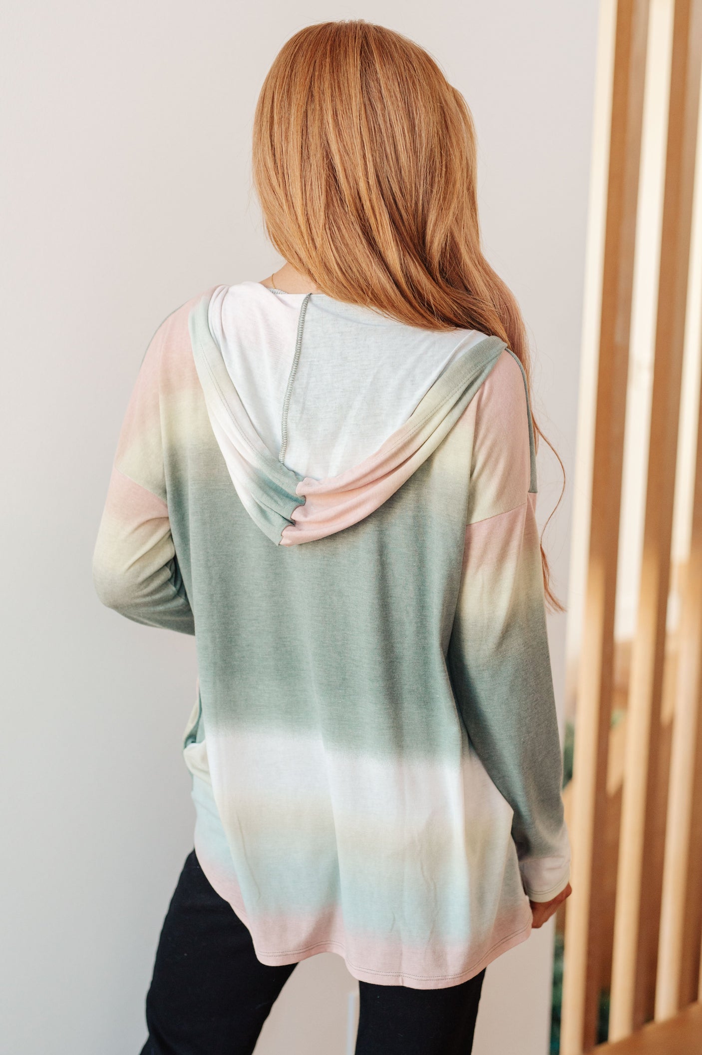 Hazy Horizon Ombre Hoodie - Liarian Unlimited Boutique