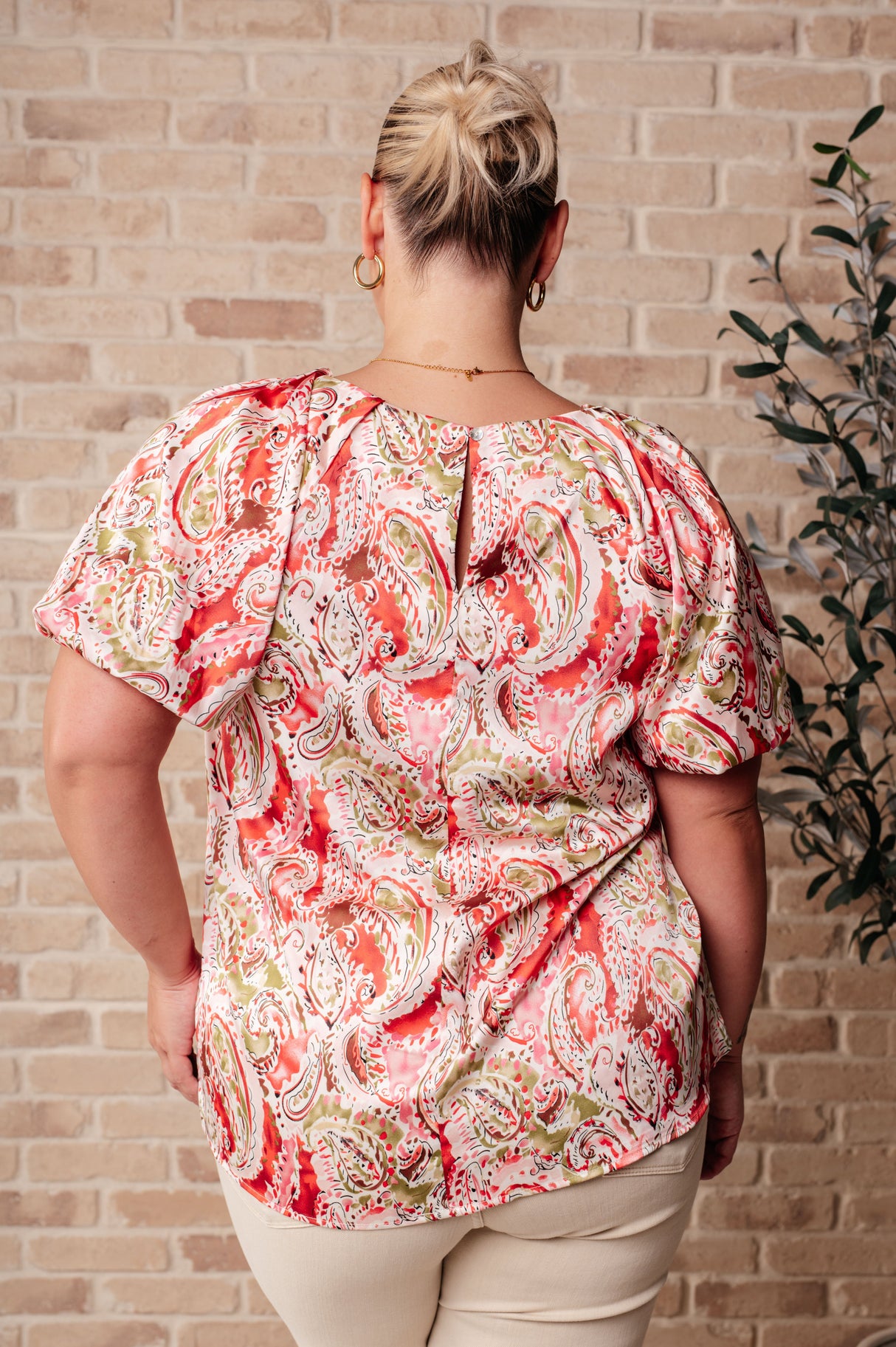 Hello, It's Me Paisley Blouse - Liarian Unlimited Boutique