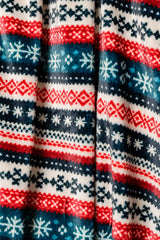 Holiday Fleece Blanket in Sweater Knit - Liarian Unlimited Boutique