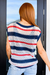 Home of the Brave Dolman Sleeve Top