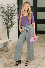 Honest Work High Waisted Trousers