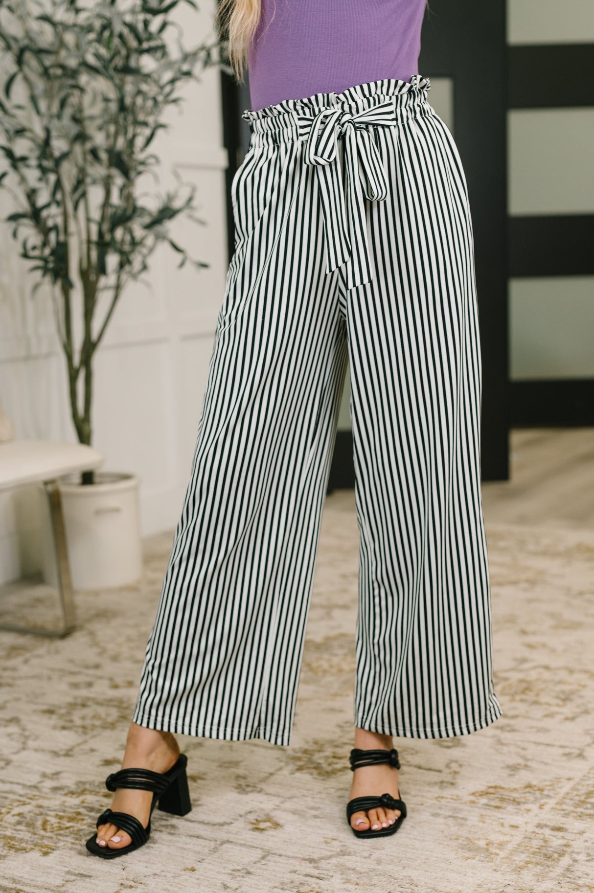 Honest Work High Waisted Trousers