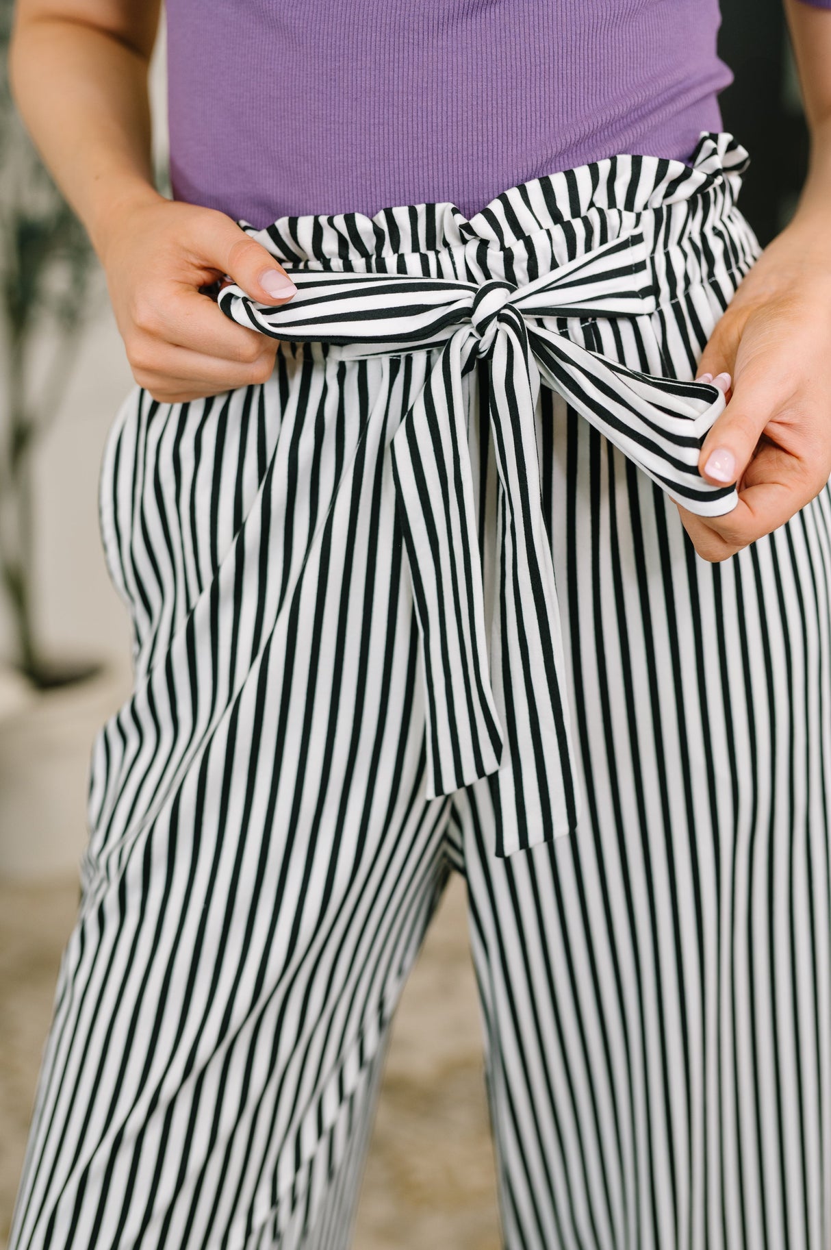 Honest Work High Waisted Trousers