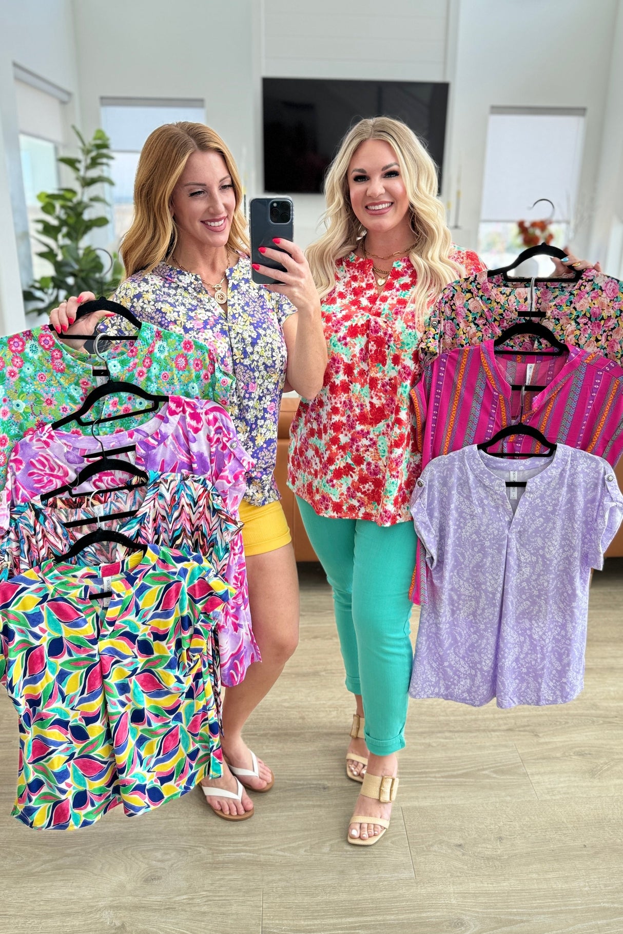 Lizzy Cap Sleeve in Royal and Magenta Mod Floral - Liarian Unlimited Boutique