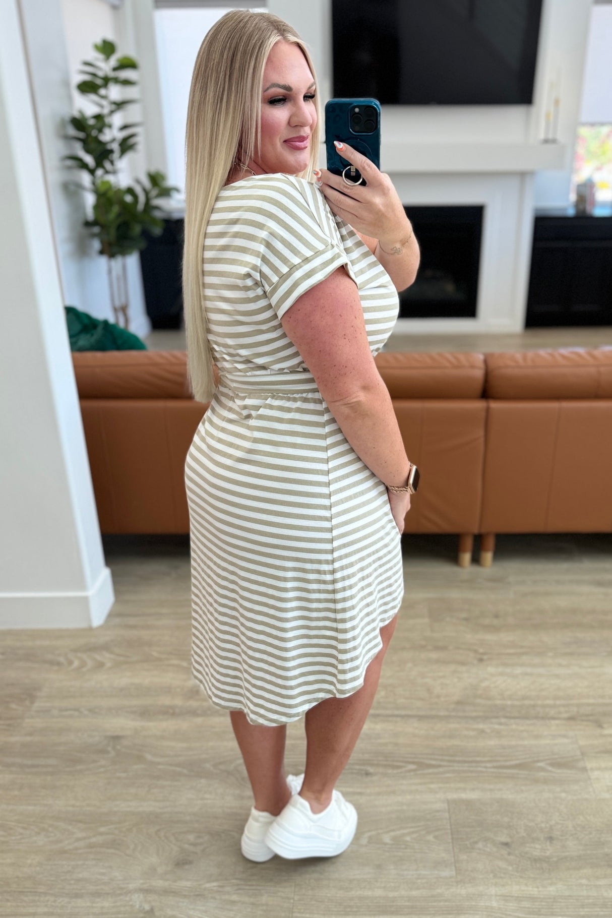 Vestido midi de tulipán Has Merit