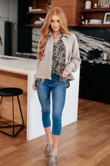 I Think Different Top Teal Paisley - Liarian Unlimited Boutique