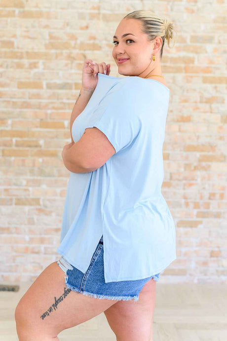 I'll Fly Away Round Neck Relaxed Top - Liarian Unlimited Boutique