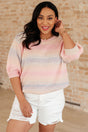 I'll Never Stop Striped Sweater - Liarian Unlimited Boutique