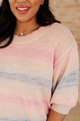 I'll Never Stop Striped Sweater - Liarian Unlimited Boutique