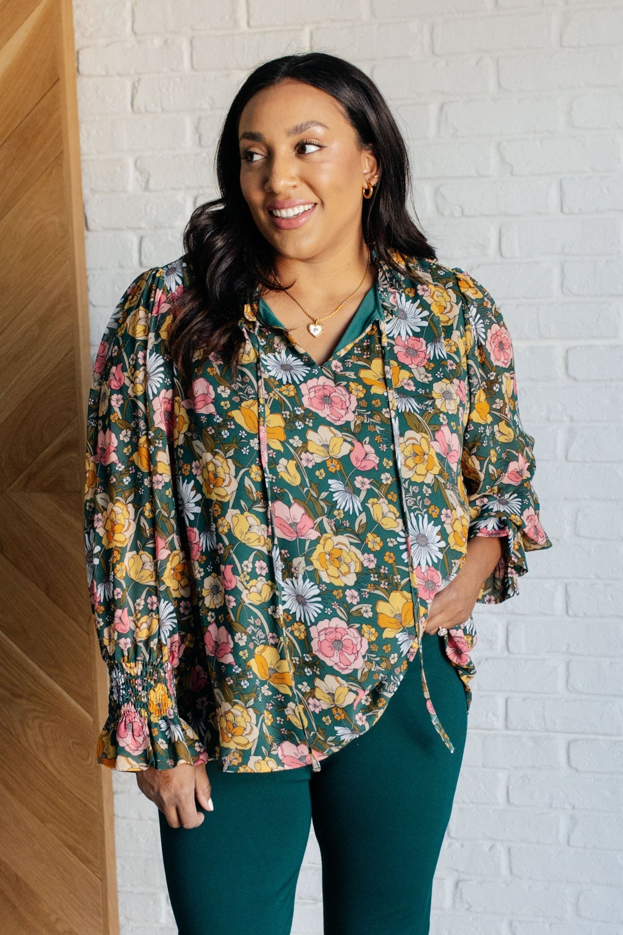 Blusa floral de ideas ideales