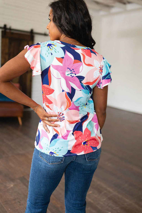 Impossible to Ignore Floral Blouse - Liarian Unlimited Boutique