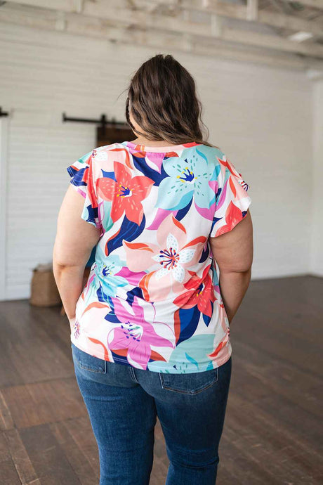 Impossible to Ignore Floral Blouse - Liarian Unlimited Boutique