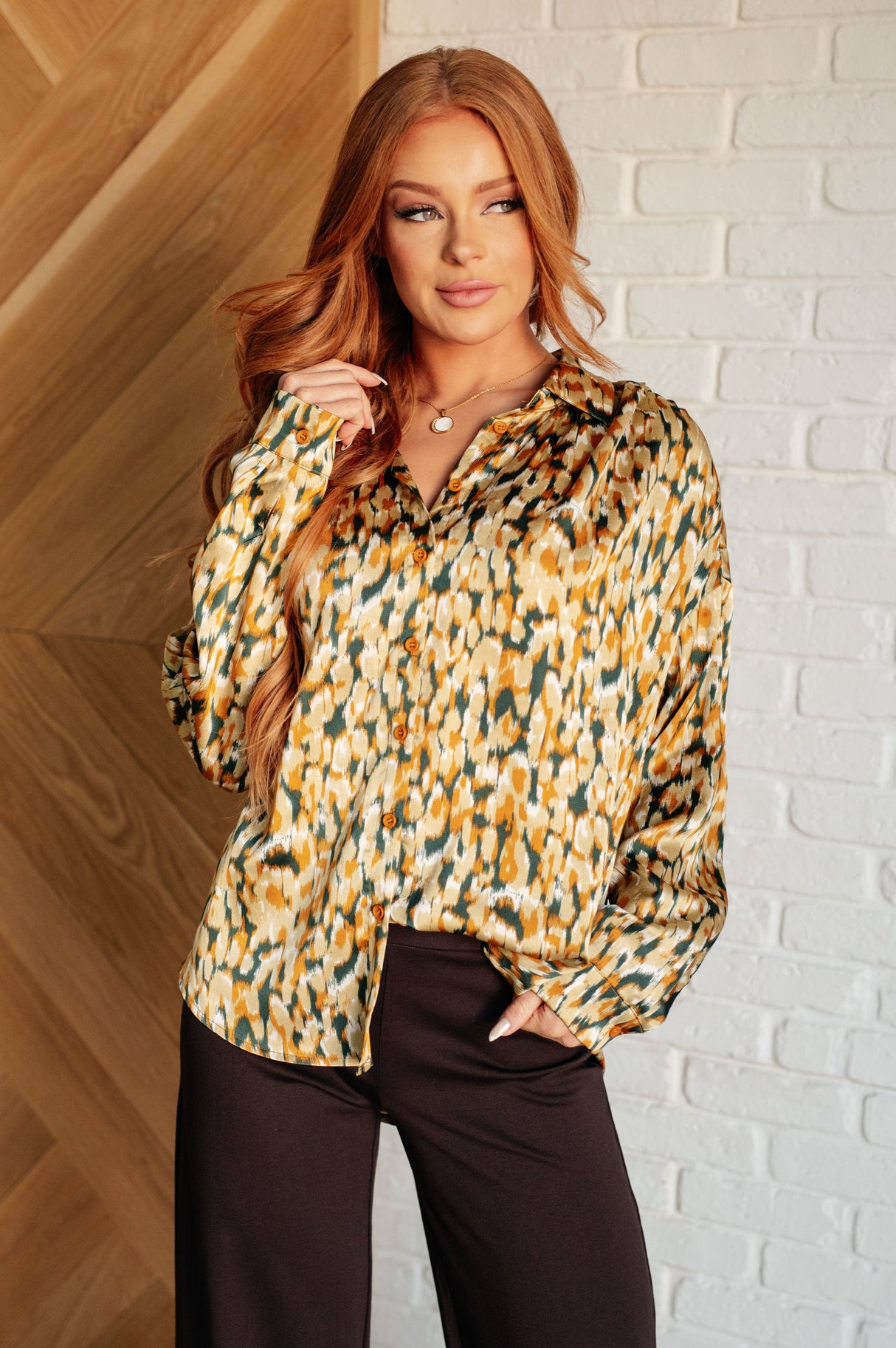 Blusa abotonada In the Willows