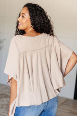 Isabel Embroidered Tunic in Mocha - Liarian Unlimited Boutique