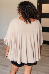 Isabel Embroidered Tunic in Mocha - Liarian Unlimited Boutique