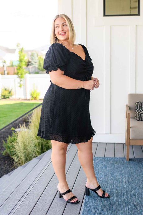 It's Cocktail Hour Ruffle Detail Dress - Liarian Unlimited Boutique