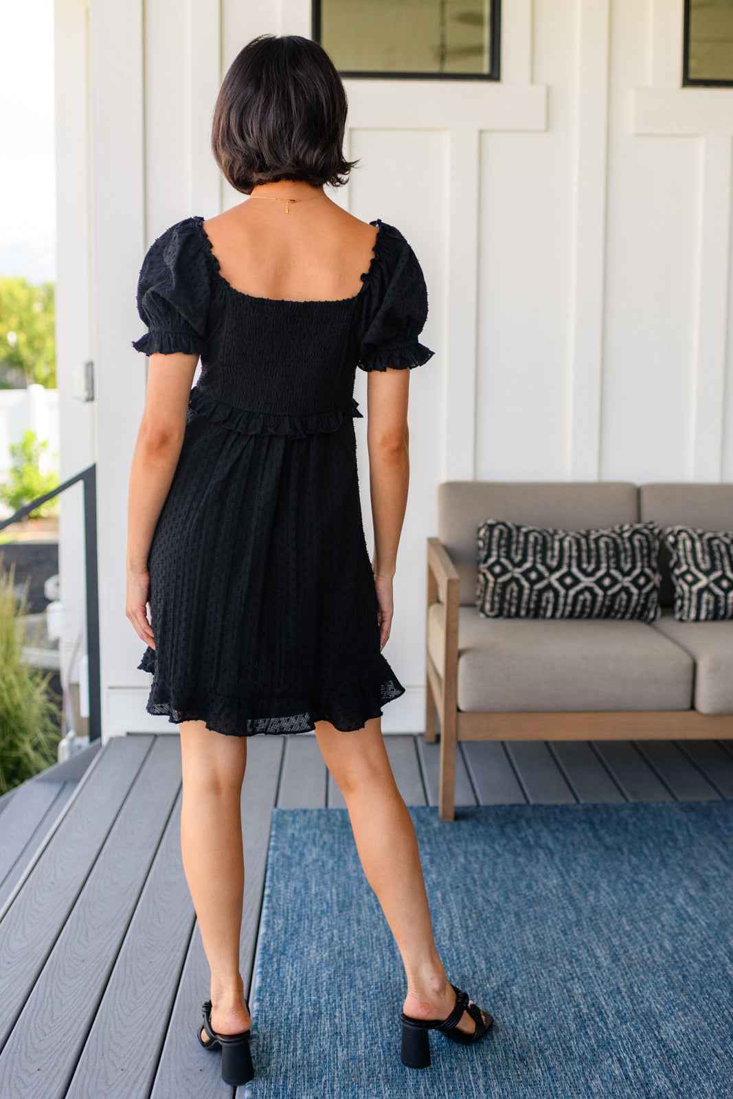 It's Cocktail Hour Ruffle Detail Dress - Liarian Unlimited Boutique