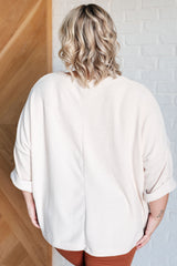 Blusa de chenilla Ivory Thoughts