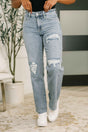 Jade Mid Rise 90's Straight