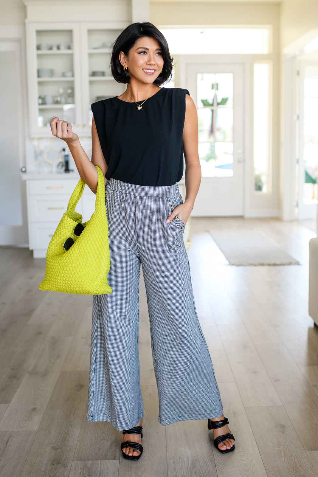 Woven and Worn Tote in Citron - Liarian Unlimited Boutique