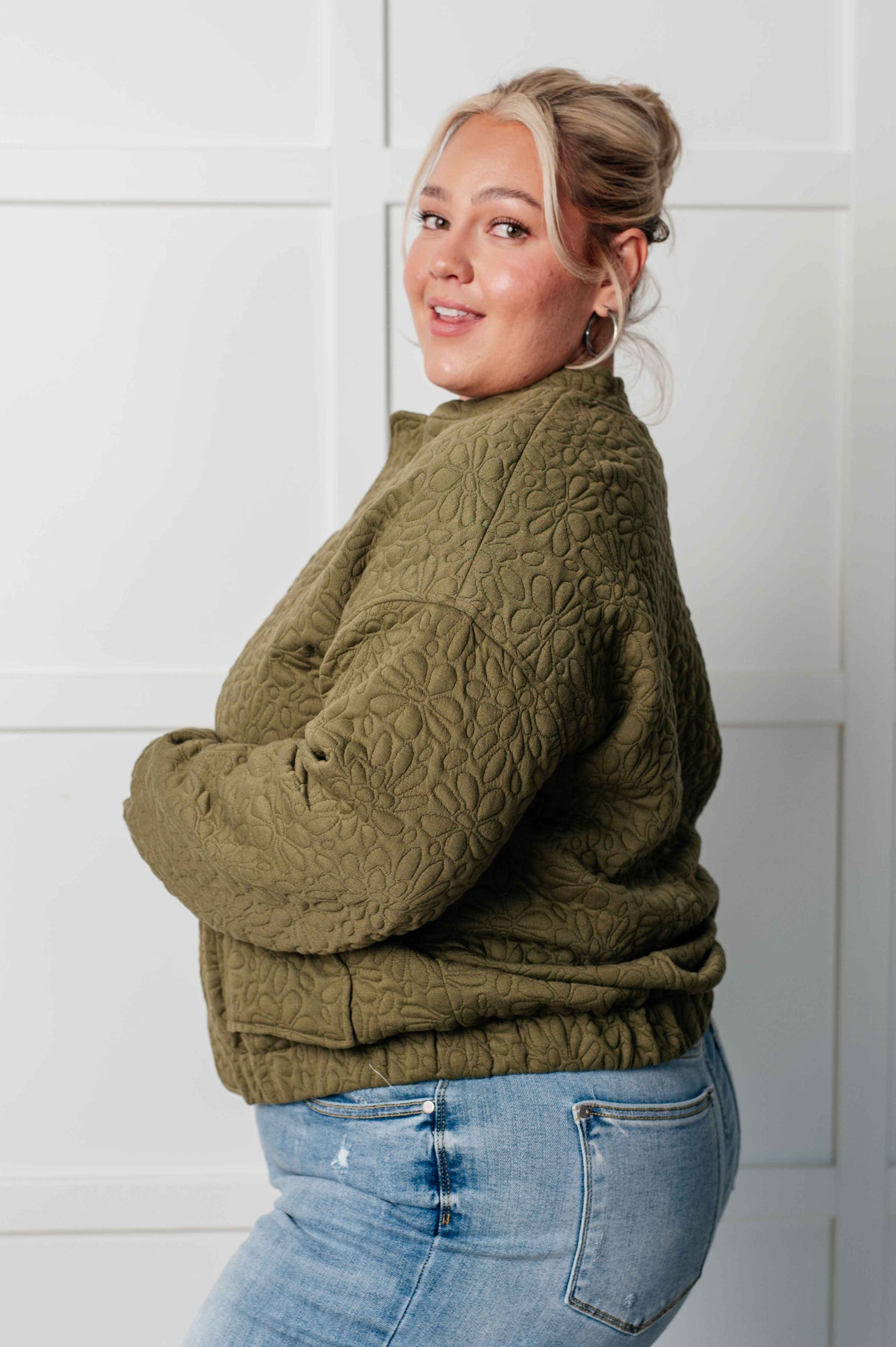 Jungle Explorer Quilted Zip Up Jacket