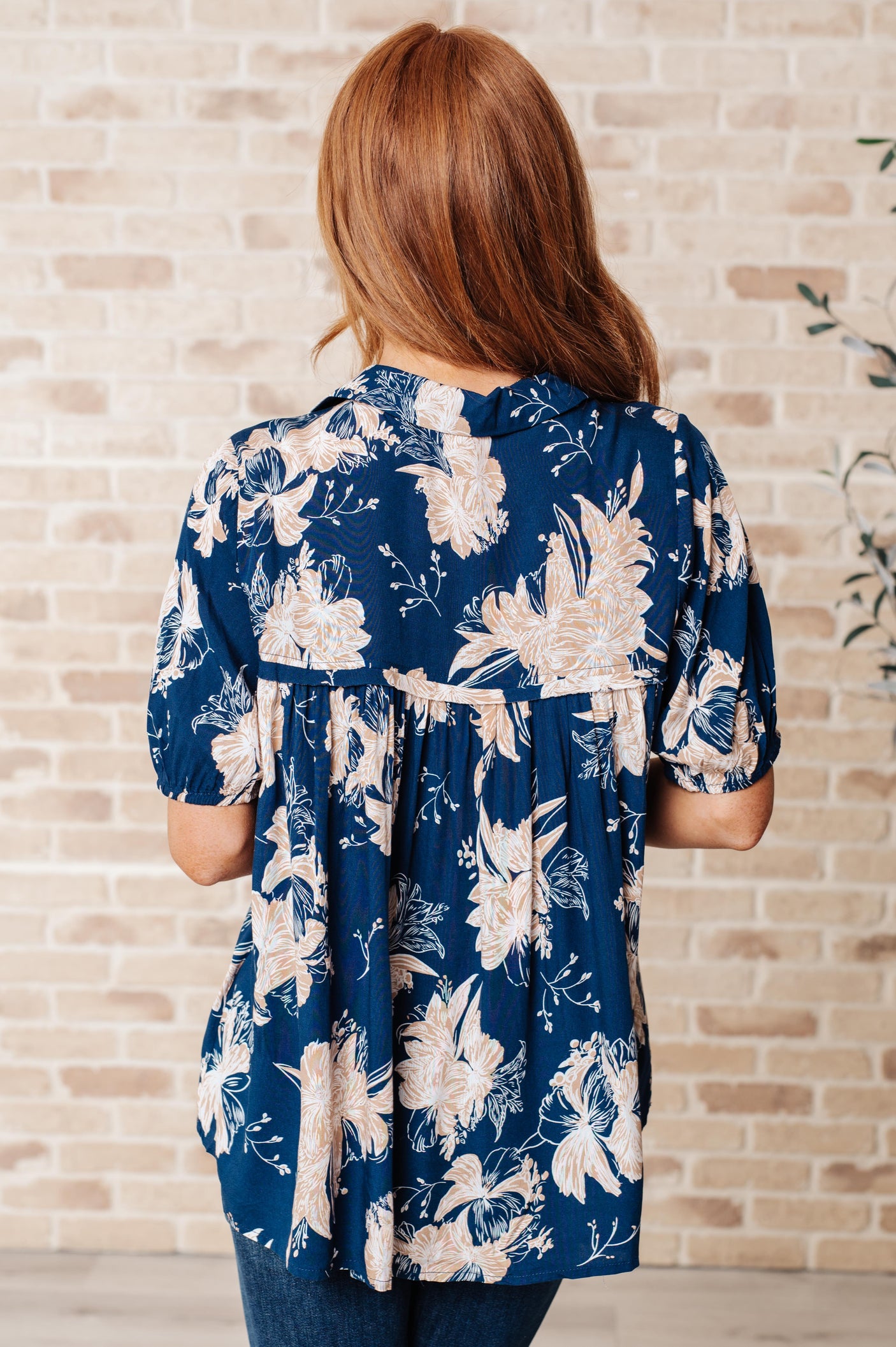 Blusa floral Just Coasting