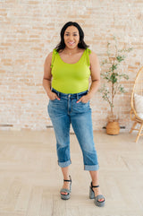 Body Just a Spritz en color lima 