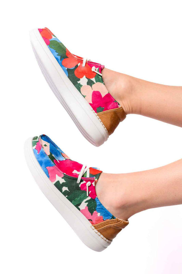 Kayak 2 Shoes in Floral - Liarian Unlimited Boutique