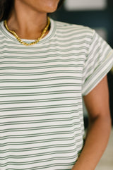 Vestido largo informal Keep Me Comfy en verde