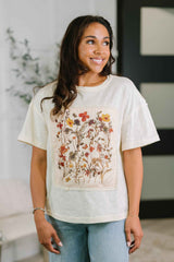 Knee Deep in Flowers We Applique Top